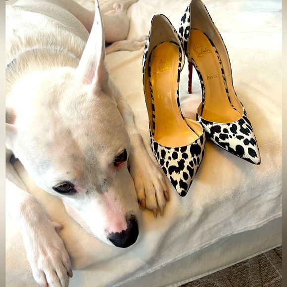 Christian Louboutin Shoes - Christian Louboutin Black and White Pumps